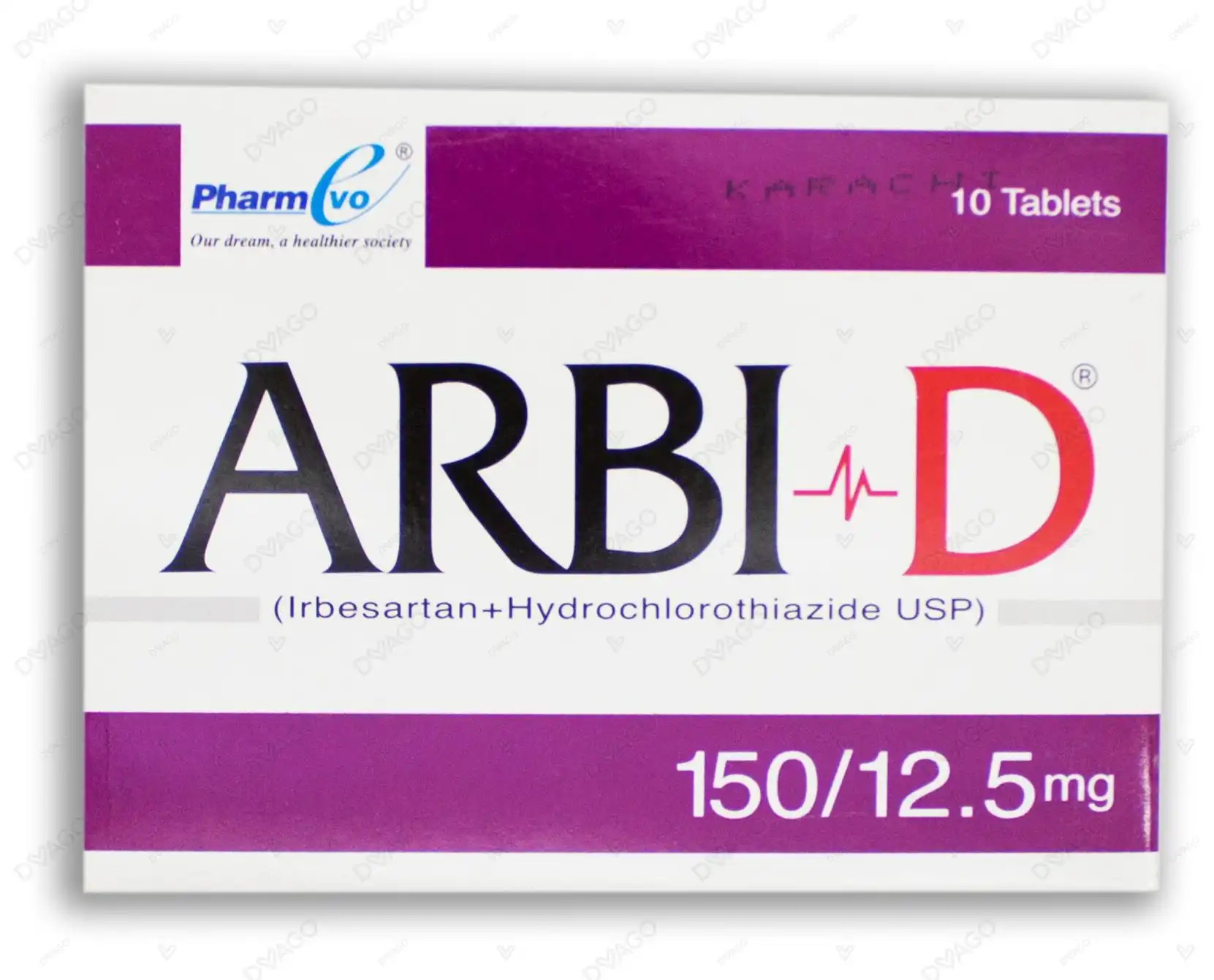 Arbi D Tablets 150mg-12.5mg